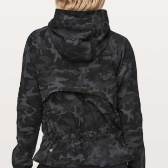 Lululemon Pack It Up Jacket Incognito Camo Multi Grey - Picture 3 of 9
